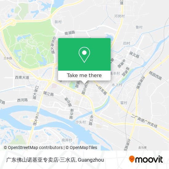 广东佛山诺基亚专卖店-三水店 map