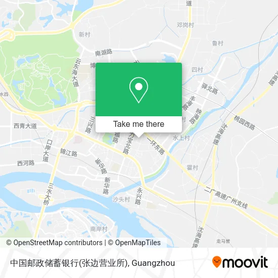 中国邮政储蓄银行(张边营业所) map