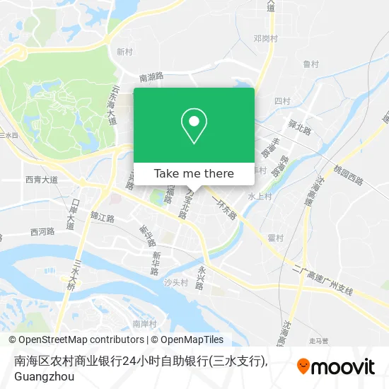 南海区农村商业银行24小时自助银行(三水支行) map