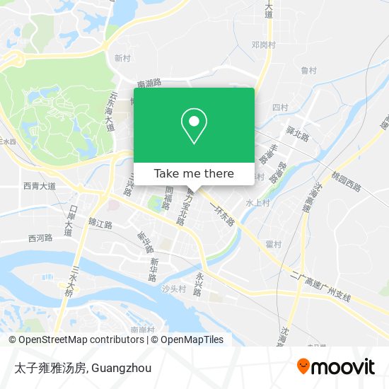太子雍雅汤房 map
