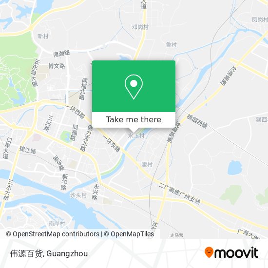 伟源百货 map
