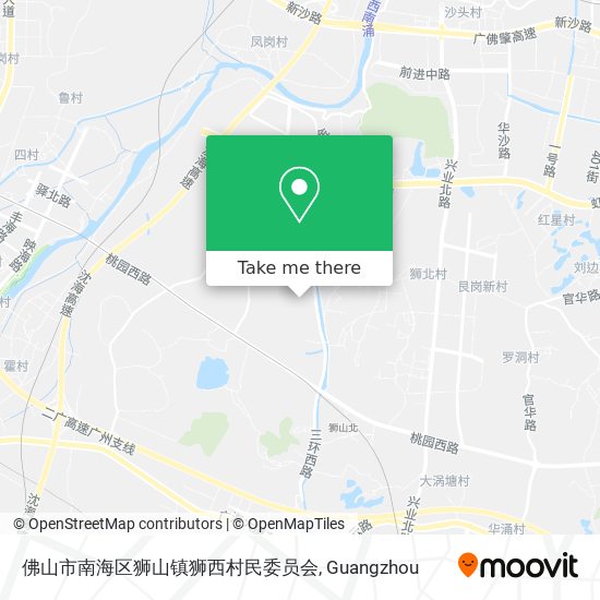 佛山市南海区狮山镇狮西村民委员会 map