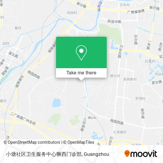 小塘社区卫生服务中心狮西门诊部 map