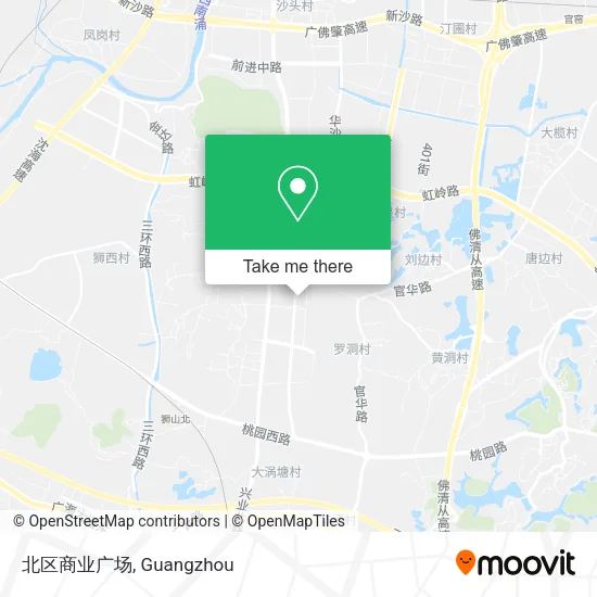 北区商业广场 map