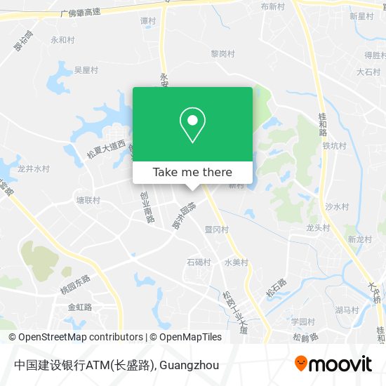 中国建设银行ATM(长盛路) map