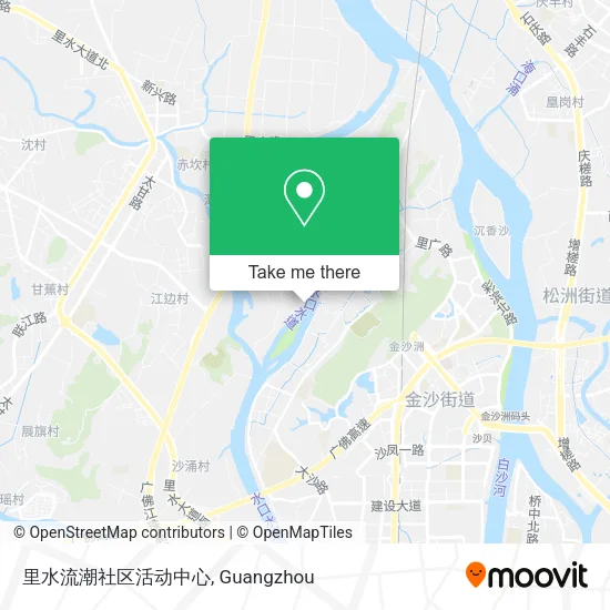 里水流潮社区活动中心 map