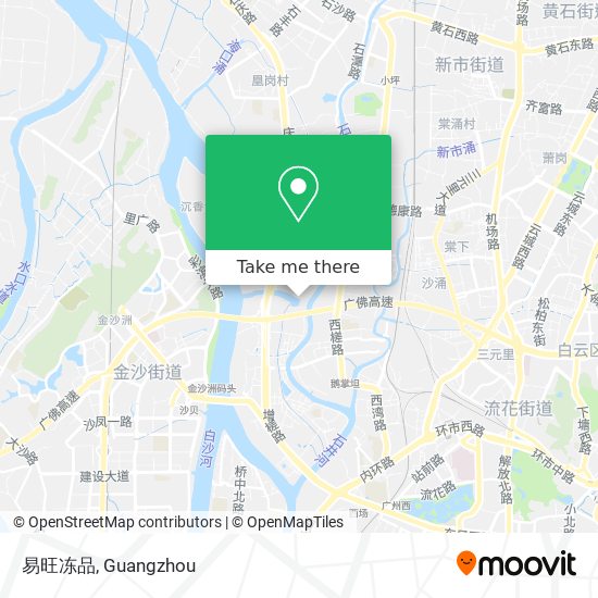 易旺冻品 map