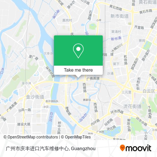广州市庆丰进口汽车维修中心 map