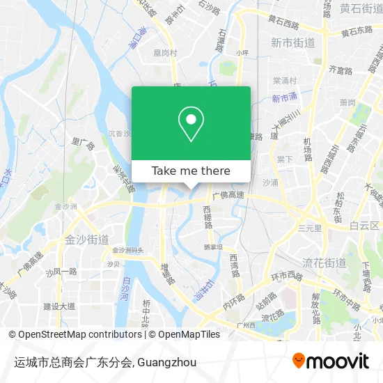 运城市总商会广东分会 map
