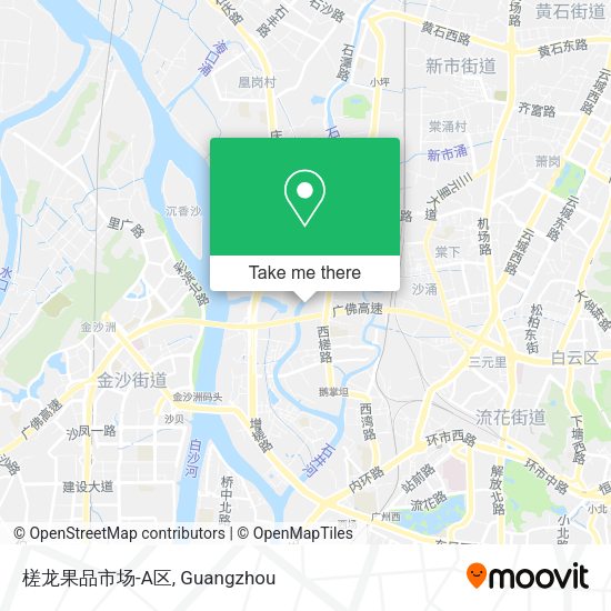 槎龙果品市场-A区 map