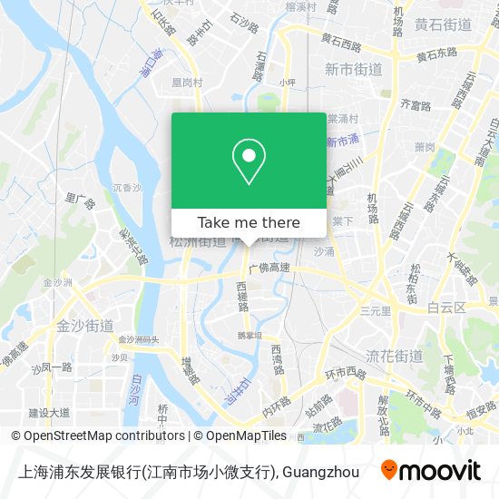 上海浦东发展银行(江南市场小微支行) map