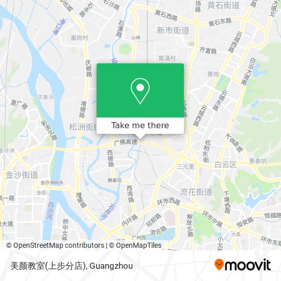 美颜教室(上步分店) map