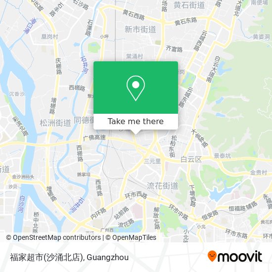 福家超市(沙涌北店) map