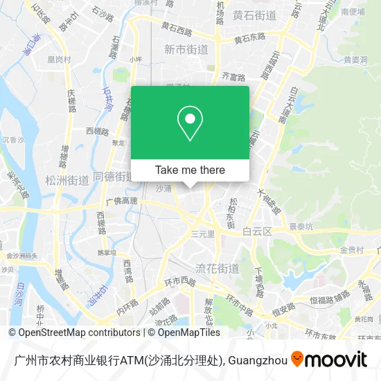 广州市农村商业银行ATM(沙涌北分理处) map