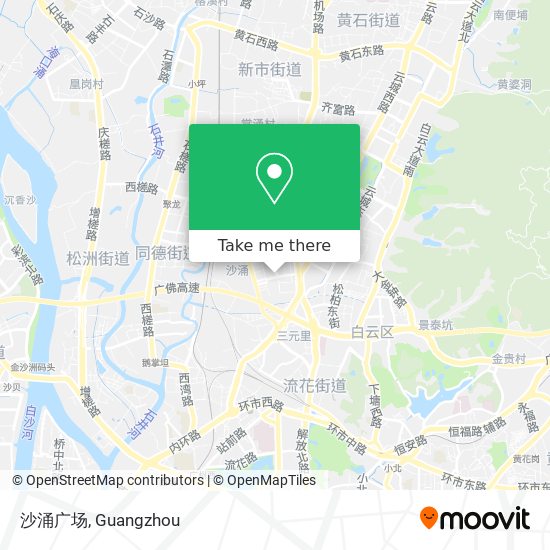 沙涌广场 map