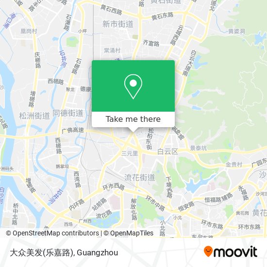 大众美发(乐嘉路) map