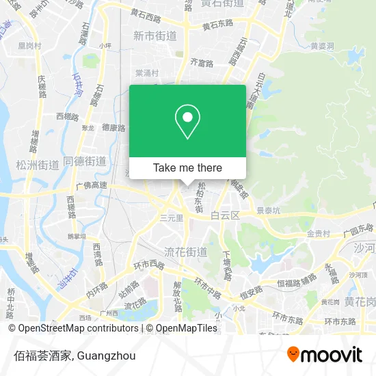 佰福荟酒家 map