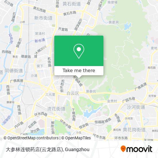 大参林连锁药店(云龙路店) map