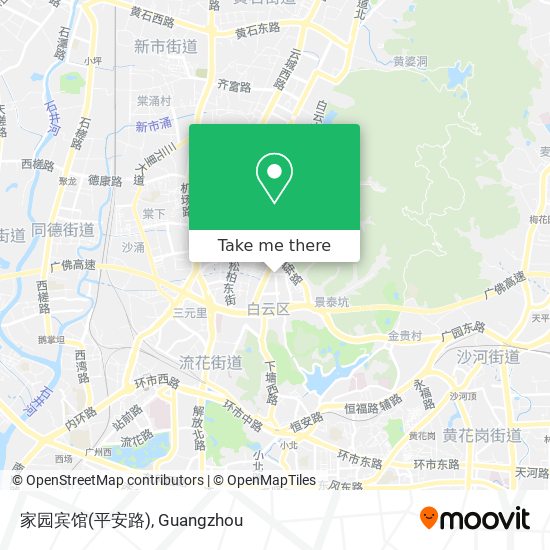 家园宾馆(平安路) map