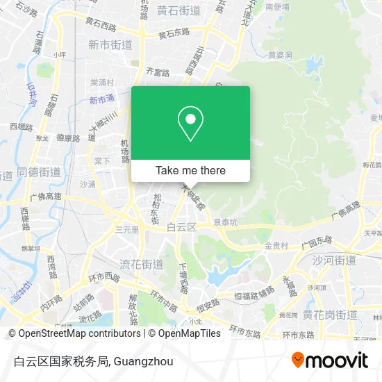 白云区国家税务局 map