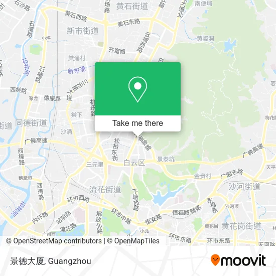 景德大厦 map