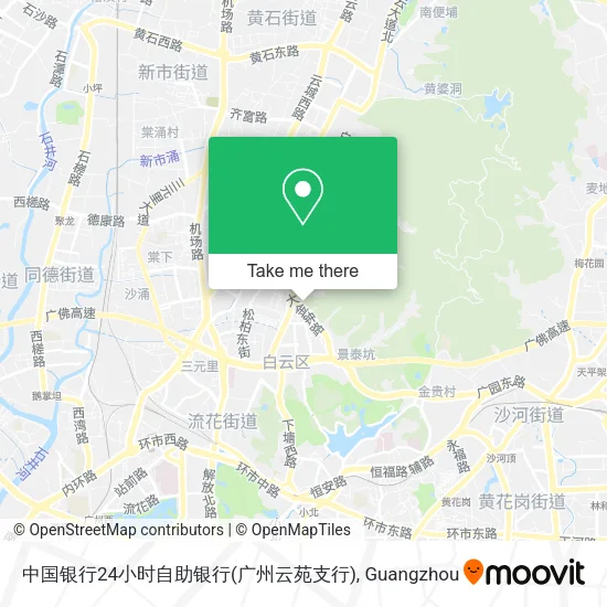 中国银行24小时自助银行(广州云苑支行) map