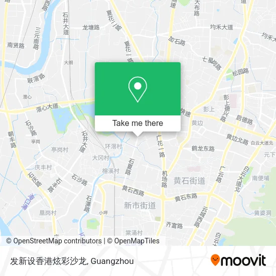 发新设香港炫彩沙龙 map