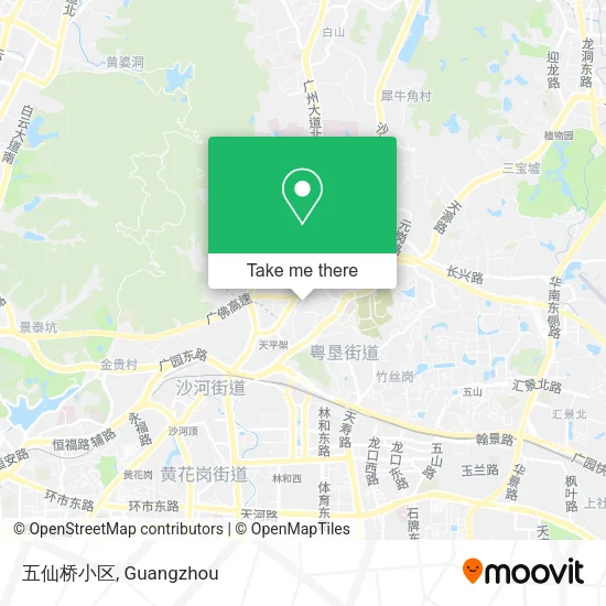 五仙桥小区 map