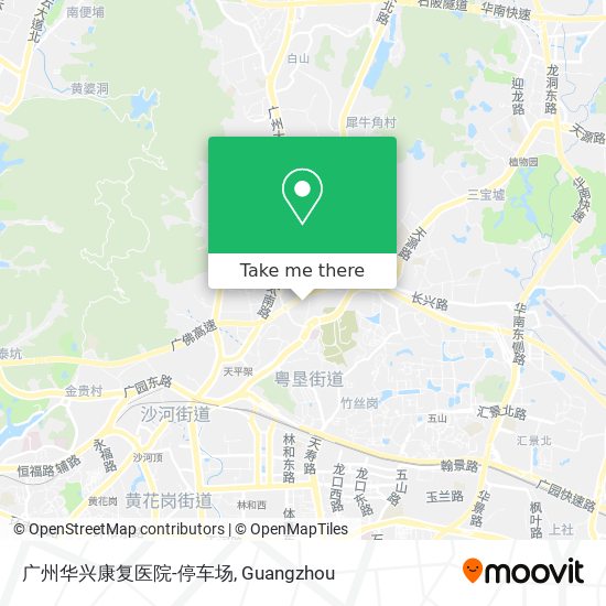 广州华兴康复医院-停车场 map