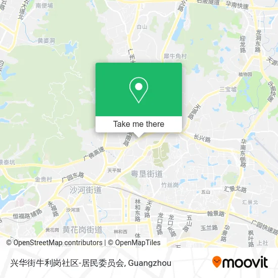 兴华街牛利岗社区-居民委员会 map