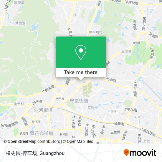 橡树园-停车场 map