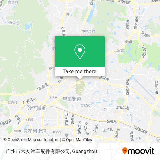 广州市六友汽车配件有限公司 map