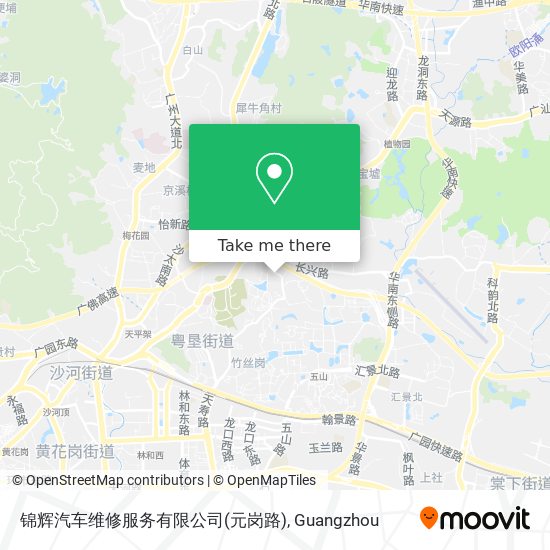锦辉汽车维修服务有限公司(元岗路) map