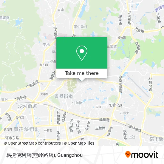 易捷便利店(燕岭路店) map