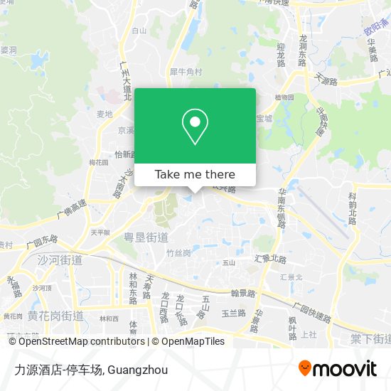 力源酒店-停车场 map