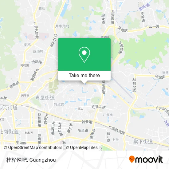 桂桦网吧 map