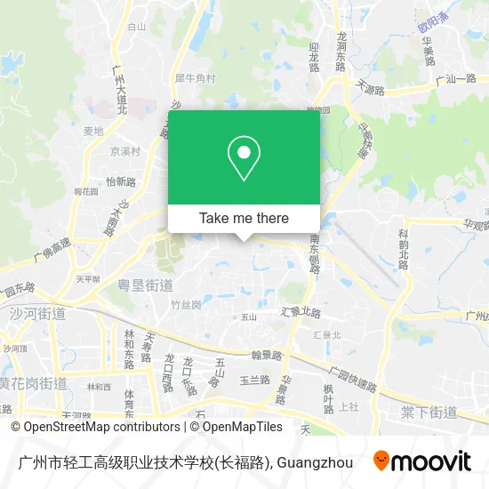 广州市轻工高级职业技术学校(长福路) map