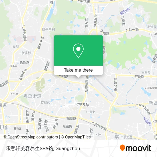 乐意轩美容养生SPA馆 map