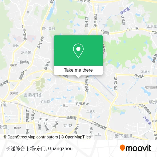 长湴综合市场-东门 map
