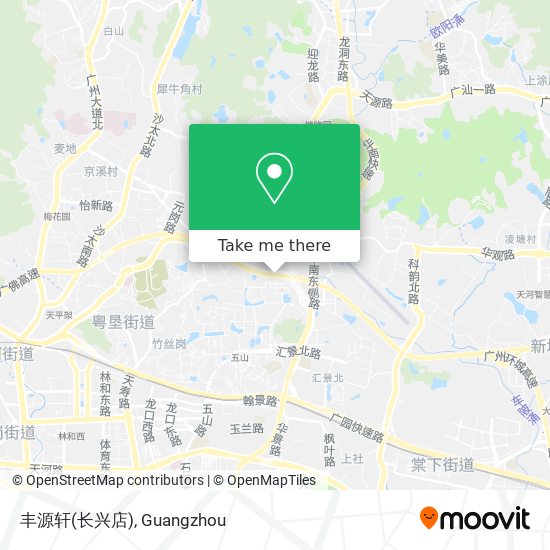 丰源轩(长兴店) map