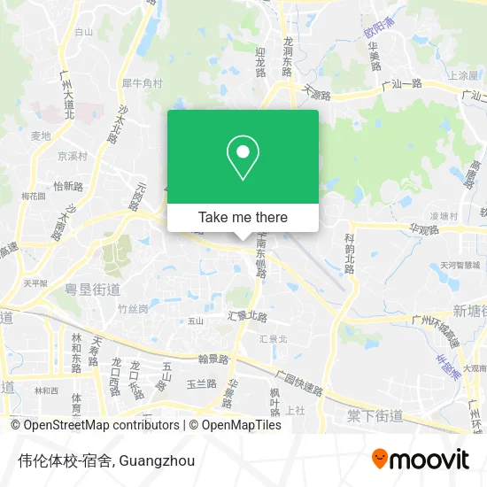 伟伦体校-宿舍 map