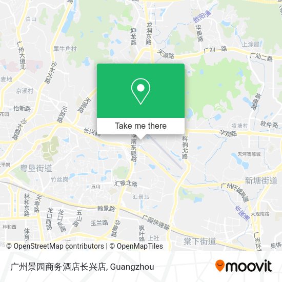 广州景园商务酒店长兴店 map