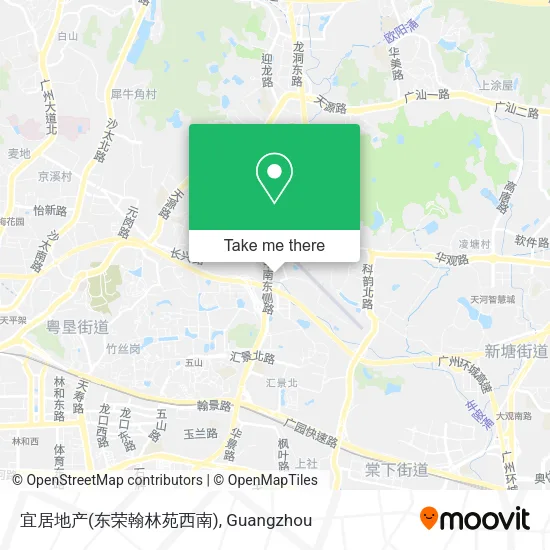 宜居地产(东荣翰林苑西南) map