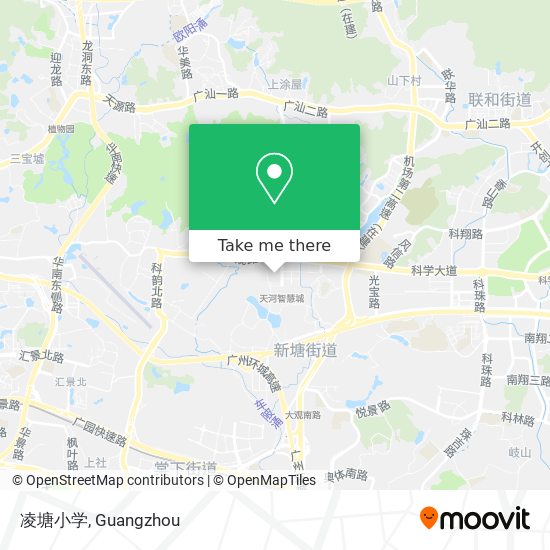 凌塘小学 map