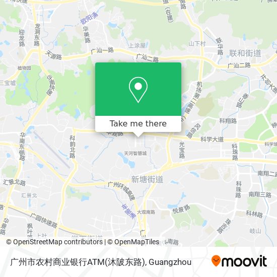 广州市农村商业银行ATM(沐陂东路) map