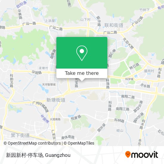 新园新村-停车场 map