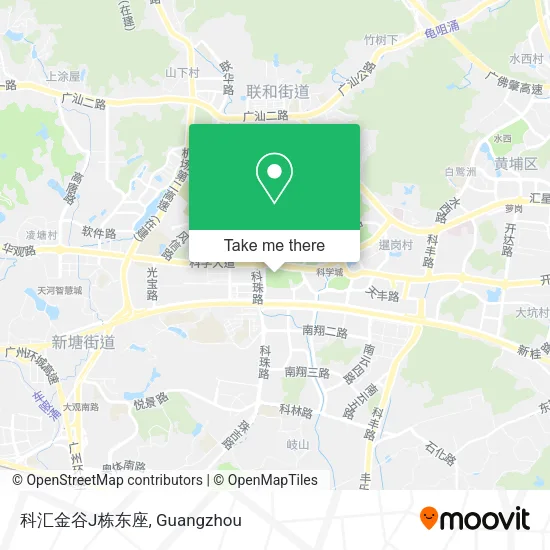 科汇金谷J栋东座 map