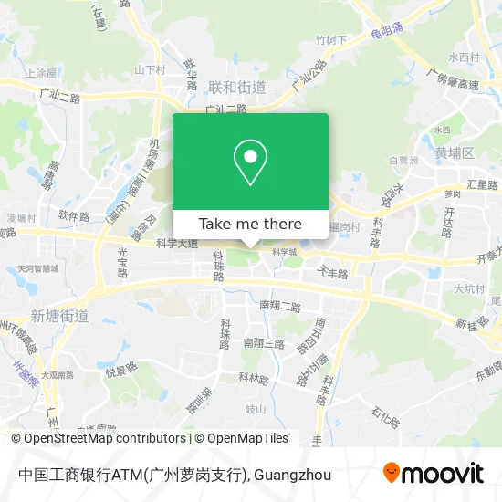 中国工商银行ATM(广州萝岗支行) map