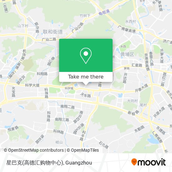 星巴克(高德汇购物中心) map