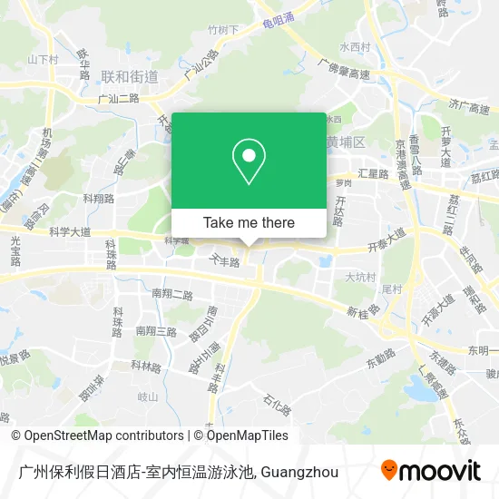 广州保利假日酒店-室内恒温游泳池 map